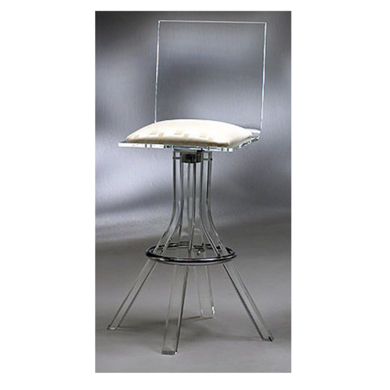 Shop Muniz Acrylics Bar Stools High End Acrylic Furniture 6827